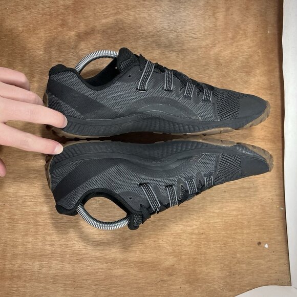 Merrell Trail Glove 6 Men's Size 10 Black Gum Running Shoes Sneakers J135379 - Picture 6 of 9